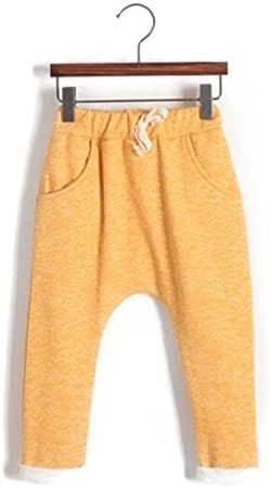 Toddler Girls Boys Baby Pants Joggers Sweats Harem Style Cotton