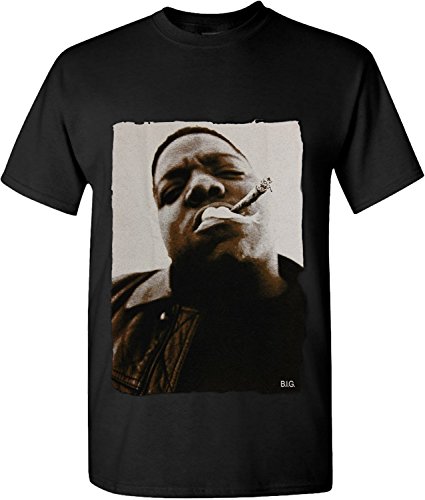 The Notorious B.I.G BIggie T Shirts Logo Hiphop Legend Graphic Edition (Medium, Black)