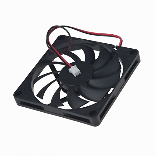 GDSTIME Radiator 80mm x 80mm x 10mm 12V Brushless DC Cooling Fan - Thumbnail 2