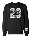 FTD Apparel Men's 5 3lab5 Retro 3 Cement shoes Crew Neck Sweater