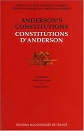 Constitutions d'Anderson, 1723