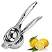 Flytt Lemon Squeezer Press,Manual Lime Squeezer,Citrus Juicer with Heavy Duty Design,Dishwasher Safe (Sliver)