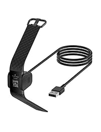 AWINNER Cable de carga compatible con Fitbit Charge 3   Adaptador de cargador USB de repuesto para Fitbit Charge 3 (3,3 pies + 1,6 pies), 5823863217