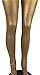 Gold or Silver Indian Shiny Women Legging Bollywood Dance Pants (3XL -Fits USA(12 & UP), Gold)