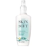 Avon Skin So Soft Original Bath Oil Spray with Pump – Moisturizing Spray Bath Oil with Jojoba Oil, Fast-Absorbing, Fresh Herbal Scent for Soft, Smooth Skin