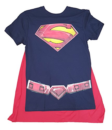 DC Comics Superman Costume Graphic T-Shirt w/ Cape