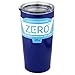 Zero Degree Stainless Steel Tumbler with Lid, Double Wall Vacuum Insulated Travel Mug for Hot and Cold Drink (20oz Blue)
