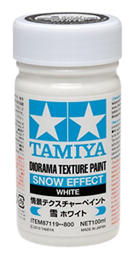 Tamiya 100ml Diorama Texture Paint Snow White # 87119