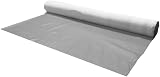 A-Express Grained Faux Leather Fabric Grey 0.8mm 140cm x half metre view 5