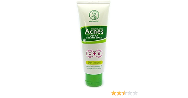 mentholatum acnes oil control cleanser