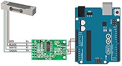 CHENBO(TM) 5 Pcs HX711 Weighing Sensor Dual-Channel