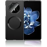 Kukoufey Compatible with Honor Magic V3 Case Cover,Compatible with Honor Magic V3 FCP-AN10 Ultra-Thin Hard PC Shockproof Protective case with Built-in Magnetic Suction Black