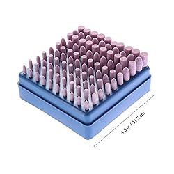 VILLCASE 200 pcs Tool Mm Cone Points Pink Mandrel