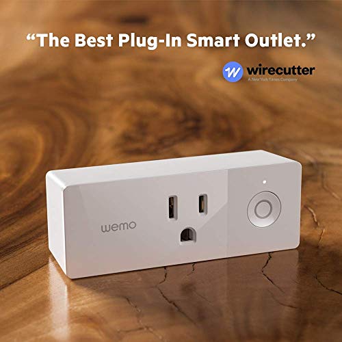 Wemo Mini Smart Plug, Wi-Fi Enabled, Compatible with Alexa (F7C063-RM2) (6 pack)(Certified Refurbished) - Thumbnail 5