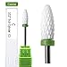 Ceramic Nail Drill Bits Set Pro Coarse Medium Fine Grit Manicure Drill Bitselectric nail file bits(Grit: Fine+Medium+COARSE)