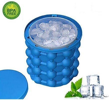 Summer Ice Cube Maker Genie - The Revolutionary Space Saving Ice Cube Maker by QIKE
