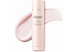 Noelo Hills Advanced Stretch Mark Cream for Pregnancy, Weight Gain, Growth Spurts – Pregnancy-Safe – Korean Skincare – Clinically Proven – Ultra Clean Ingredients – Fragrance Free – Vegan – 6.76 fl oz