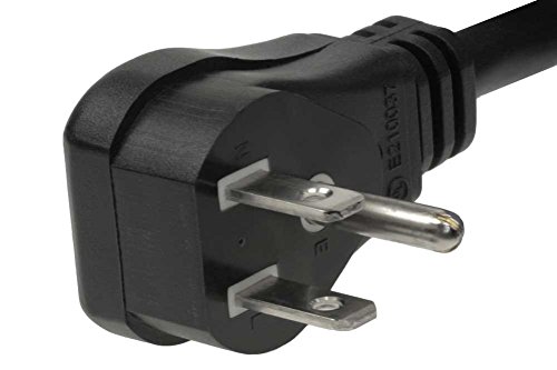 SF Cable, US Universal Right Angle Both Side Power Cord, IEC320 C13 to NEMA 5-15P (6 Feet)