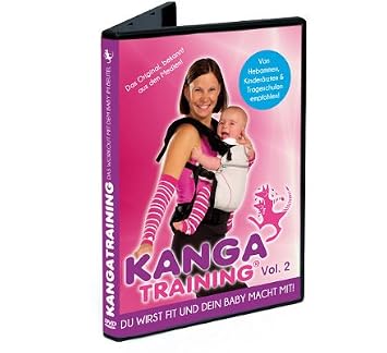 Dvd Kangatraining Vol 2 Kanga Fitnessvideo Fur Eltern Mit Baby