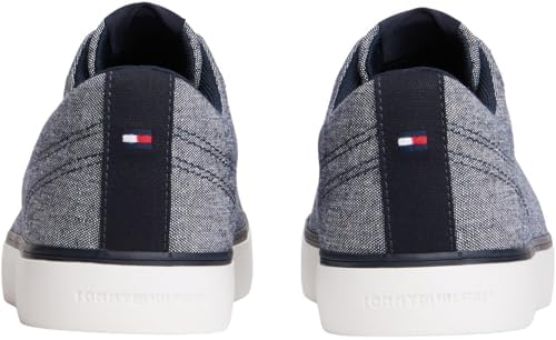 Uomo Sneakers Vulcanizzate Chambray Profilo Basso, Blu (Desert Sky), 42