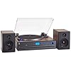 Dual NR 100 X compact systeem (DAB(+)-/FM-tuner, CD/MP3-speler, draaitafel, directe encoding-functie, AUX-IN-aansluiting…
