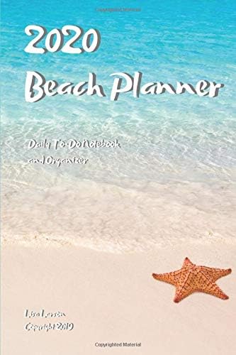 2020 Beach Planner: Daily To-Do Notebook and Organizer Paperback – Large Print, November 16, 2019
