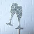 Various Fun Designs of Sexy Pole Dancers/High Heels/Corset/Champagne Glasses/Bride & Groom Cupcake Toppers for Birthday/Bridal Sower/Weddingd/New Years Events/Party sets of 12...