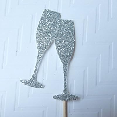 Various Fun Designs of Sexy Pole Dancers/High Heels/Corset/Champagne Glasses/Bride & Groom Cupcake Toppers for Birthday/Bridal Sower/Weddingd/New Years Events/Party sets of 12...