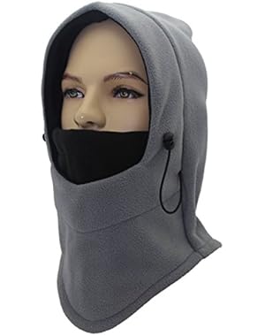 Lightweight Balaclava Windproof Ski Face Mask for Men, Women and Children, Soft Warm Fleece Ear-Flap Winter Hat...