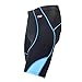 Santic Cycling Men's Shorts Biking Bicycle Bike Pants Half Pants 4D Coolmax Padded Blue XL