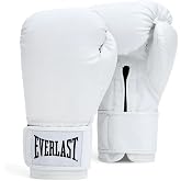 Everlast Classic Boxing Gloves | White | 12oz | Triple-Layer Foam Training Gloves