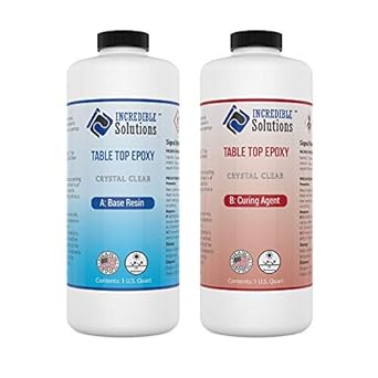 2 Quart Kit Table Top Bar Top Epoxy Resin Crystal Clear High