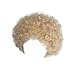 SeasonsTrading Economy Blonde Afro Wig ~ Halloween Costume Party Wig (STC13033)