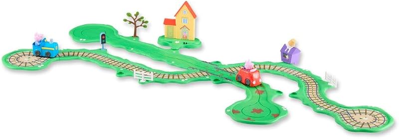 Circuito Peppa Pig Tren y Coche