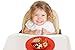 Silicone Mini Placemat - Baby Plate - Toddler Feeding Mat - by Hot1cE - Strong Suction Base - Portable - BPA Free - 100% Food Grade Silicone - Fits most highchairs, Microwave and Dishwasher safe (RED)
