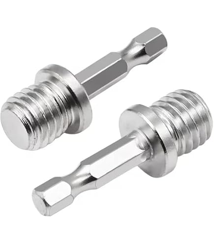 Adaptateur 5/8-11 Mâle Vers 3/8 Pouce Femelle Hex - Pour Meuleuse, Perceuse - Conversion De Filetage - 6