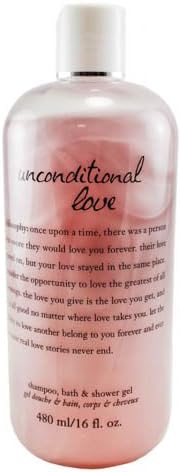Philosophy Unconditional Love Shampoo/Bath/Shower Gel, 16 Ounces
