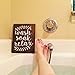 Elegant Signs Wash Soak Relax Wood Sign Bathroom Sign Bathroom Wall Art Bathroom Wood Sign Rustic Bathroom Decor (11 x 14 inch)
