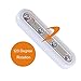 Touch light 4 LEDs DIY Stick-on Anywhere Tap Battery Operated Switch Push Night Light For Closets Cabinet KULED K04 (White 3pack)