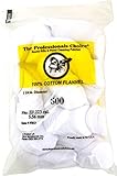 Gun Cleaning Patches by The Professionals Choice | Gun Cleaner Cloth Removes 99% of Residue | Round Cotton Flannel | 800 Pack | .22/.223 Calibre/5.56mm