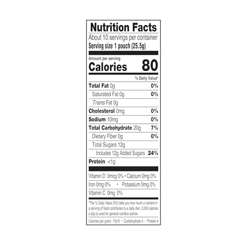 ARIZONA ICED TEA FRUIT SNACKS, ARNOLD PALMER – 0.9 OZ, 10 COUNT BOX