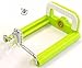 DaVoice Cell Phone Tripod Adapter Mount Holder Clamp Compatible with iPhone X XS Max XR Se 8 7 6 6s Plus Samsung Galaxy S9 S8 S7 Edge Adjustable Smartphone Bracket Clip Cellphone Attachment (Green)
