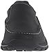 Skechers mens Braver-rayland Slip On Loafer, Black Leather, 9.5 Wide US