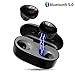 Wireless Bluetooth Earbuds Bluetooth Headphones, iyesku YK-T02 True Wireless Earbuds Audifonos Bluetooth 5.0 IPX5 15H Playtime Auto Pairing Binaural Mic, Built in-Ear Mini Earbuds Earphones Headset
