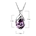 ERAWAN Gemstone Natural Crystal Heal Point Chakra Stone Amethyst Pendant For Necklace EW sakcharn