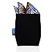 BCP 2-Piece Pocket Square Card Holder for Man's Suits (Black Color)