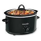 Crock-Pot 4-Quart Manual Slow Cooker, Black