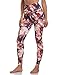 Colorfulkoala Women’s High Waisted Pattern Leggings Full-Length Yoga Pants (S, Abstract Blossoms)thumb 4