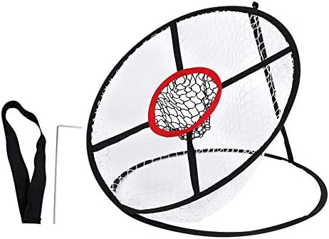 Aiggend Training Equipment/Hitting Nets, Pop-Up Indoor Outdoor Golf Training Practice Target Chipping Net, Two Layers Aiggend Training Equipment/Hitting Nets, Pop-Up Indoor Outdoor Golf Training Practice Target Chipping Net, Two Layers
