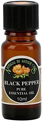 Natural by Nature 10 ml Black Pepper Pure Essential Oil by Natural By Nature Oils